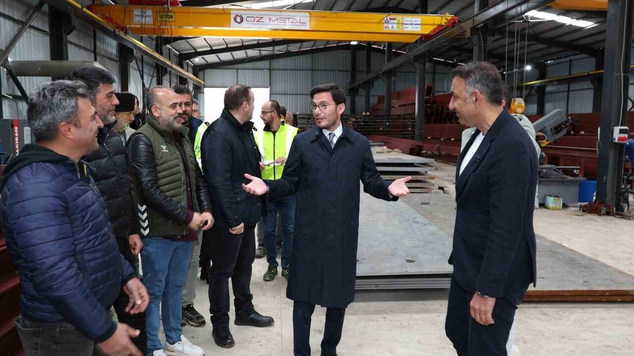 Tokat'ta Yeni Yeşil Küçük Sanayi Sitesi Hızla İlerliyor