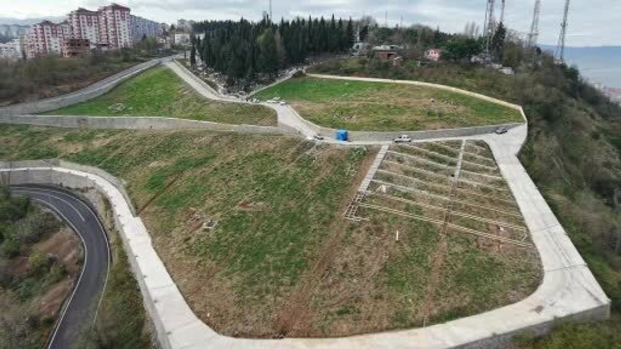 Trabzon'da Ahi Evren Yanındaki Yeni Mezarlığa Talep Yüzde 95'e Ulaştı
