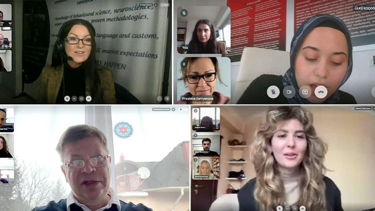 Trabzon iş dünyası çevrim içi Karadeniz Çoklu Sektör Uluslararası İkili İş Görüşmeleri'nde 18 ülkeyle 80'den fazla görüşme gerçekleştirdi