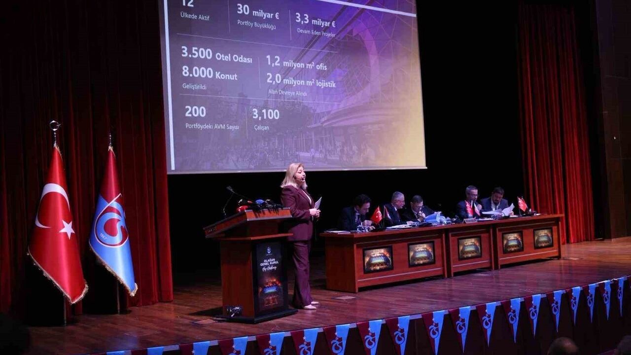 Trabzonspor 80. Olağan Genel Kurul: Doğan, borçların sürdürülebilirliğinde son aşamada olduklarını açıkladı