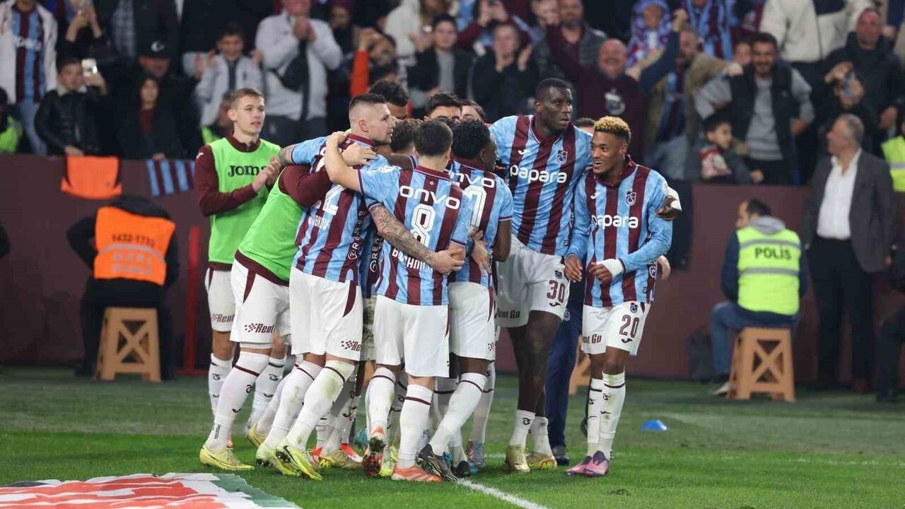 Trabzonspor evinde namağlup: 8 maçta 5 galibiyet, 3 beraberlik
