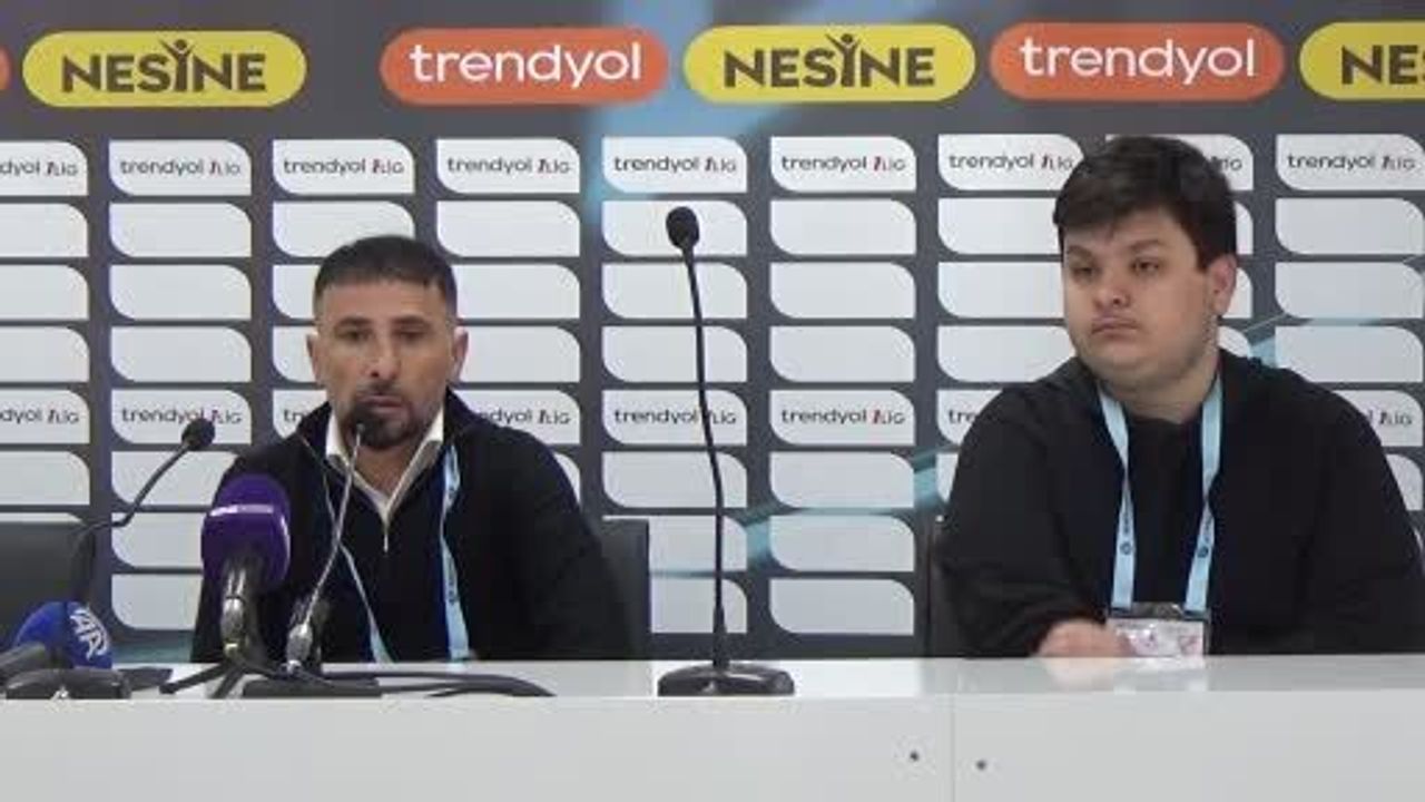 Trendyol 1. Lig 17. Hafta: Boluspor 6-1 Adana Demirspor — Teknik Direktörlerin Açıklamaları