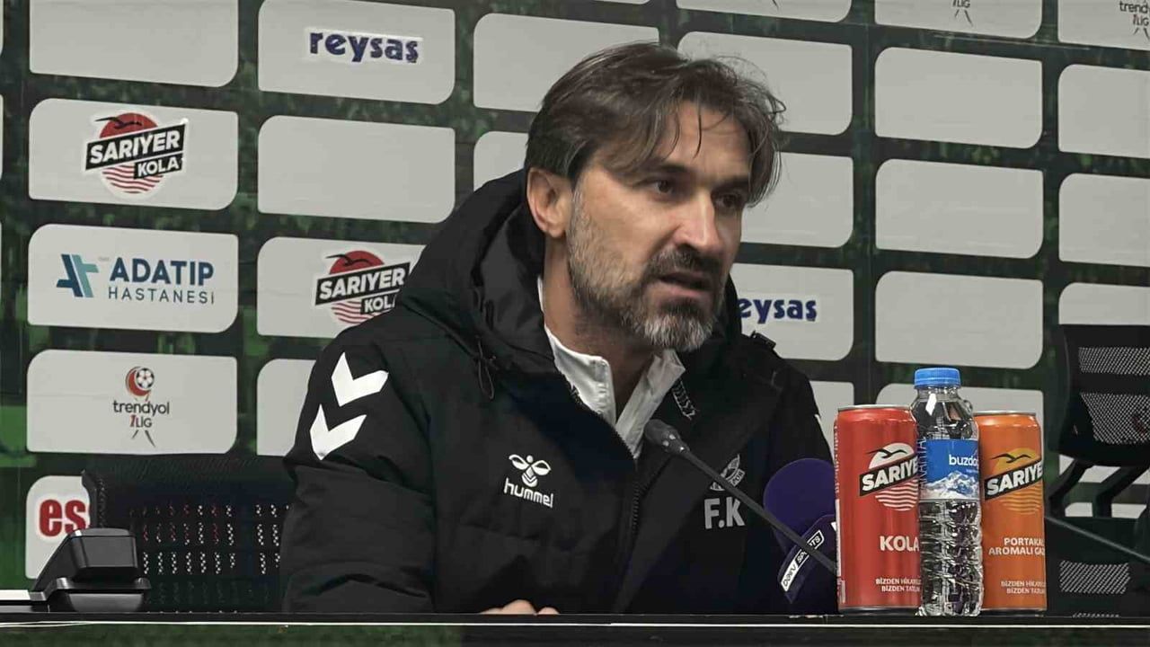 Trendyol 1. Lig 19. hafta: Sakaryaspor 0-2 Manisa FK — Teknik Sorumluların Açıklamaları