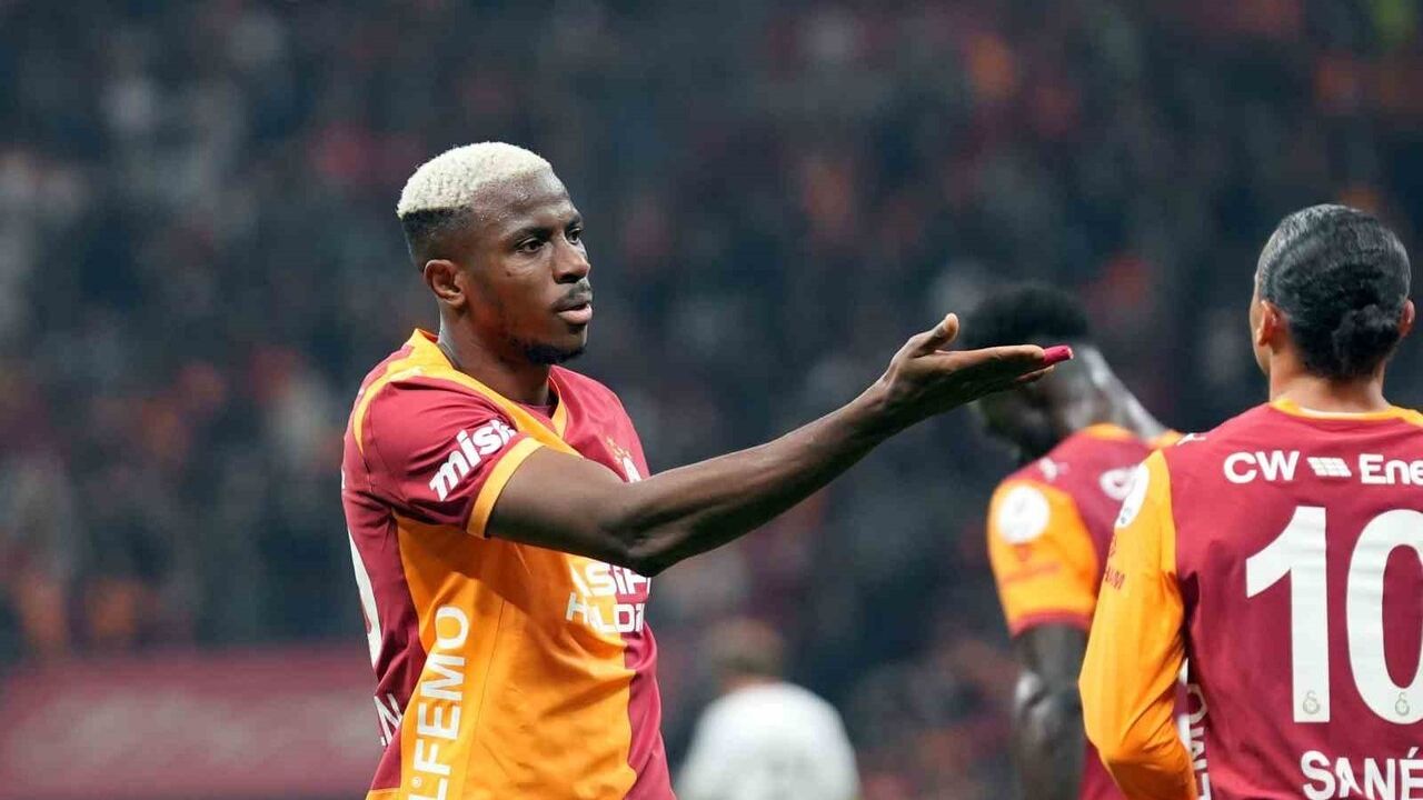 Trendyol Süper Lig 15. Hafta: Galatasaray 2-0 Samsunspor (İlk yarı)