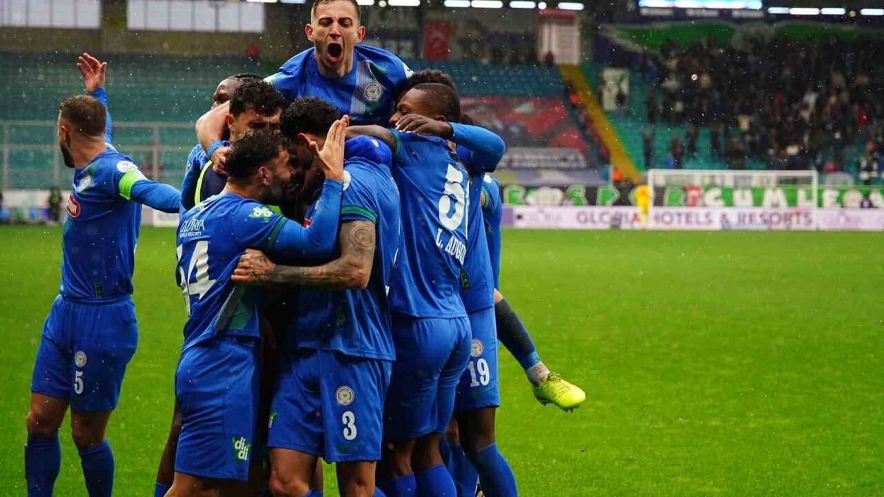 Trendyol Süper Lig 16. Hafta: Çaykur Rizespor 3-0 Eyüpspor