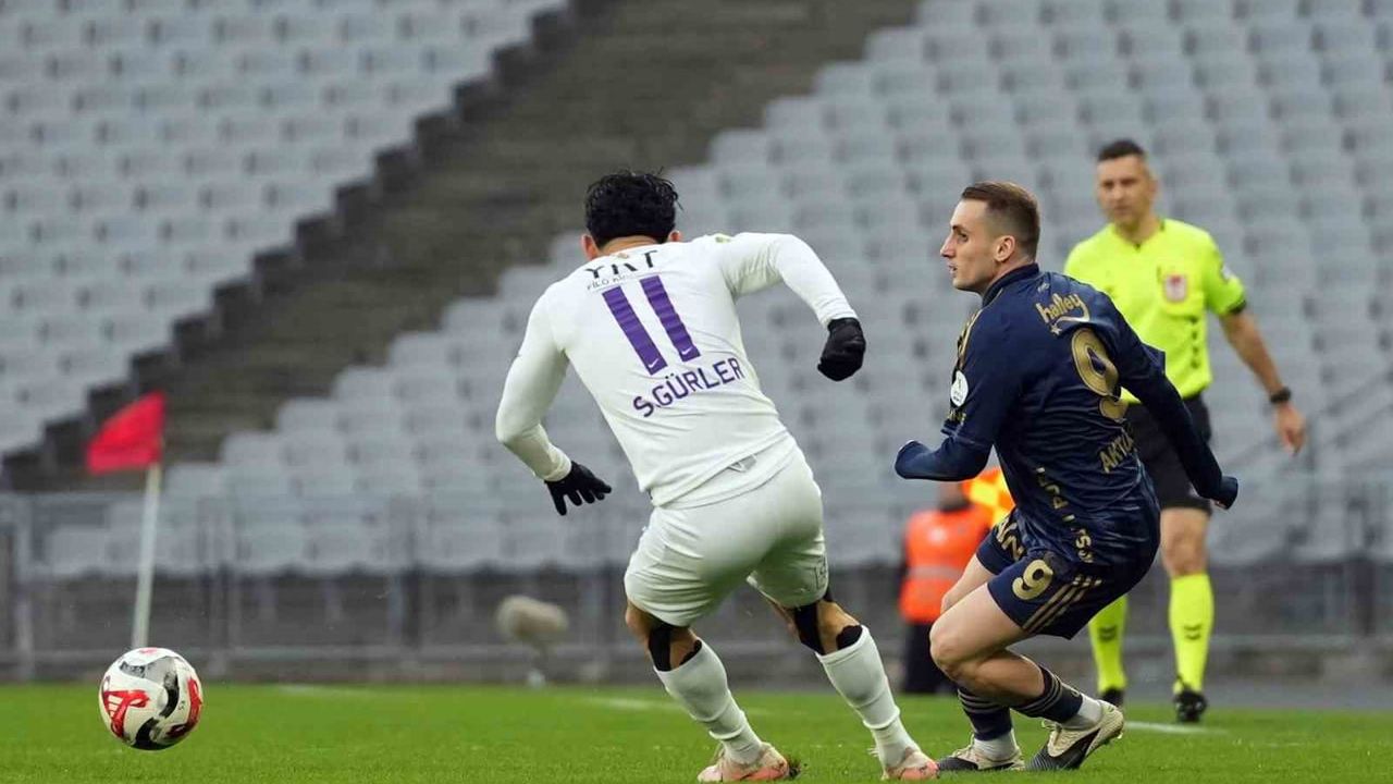 Trendyol Süper Lig 17. hafta: Eyüpspor - Fenerbahçe 0-0 (Maç devam ediyor)