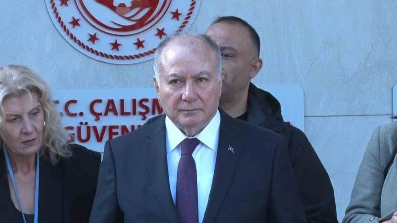 TÜRK-İŞ Başkan Yardımcısı Ağar, Asgari Ücret Komisyonu Öncesi Bakan Işıkhan ile Görüştü