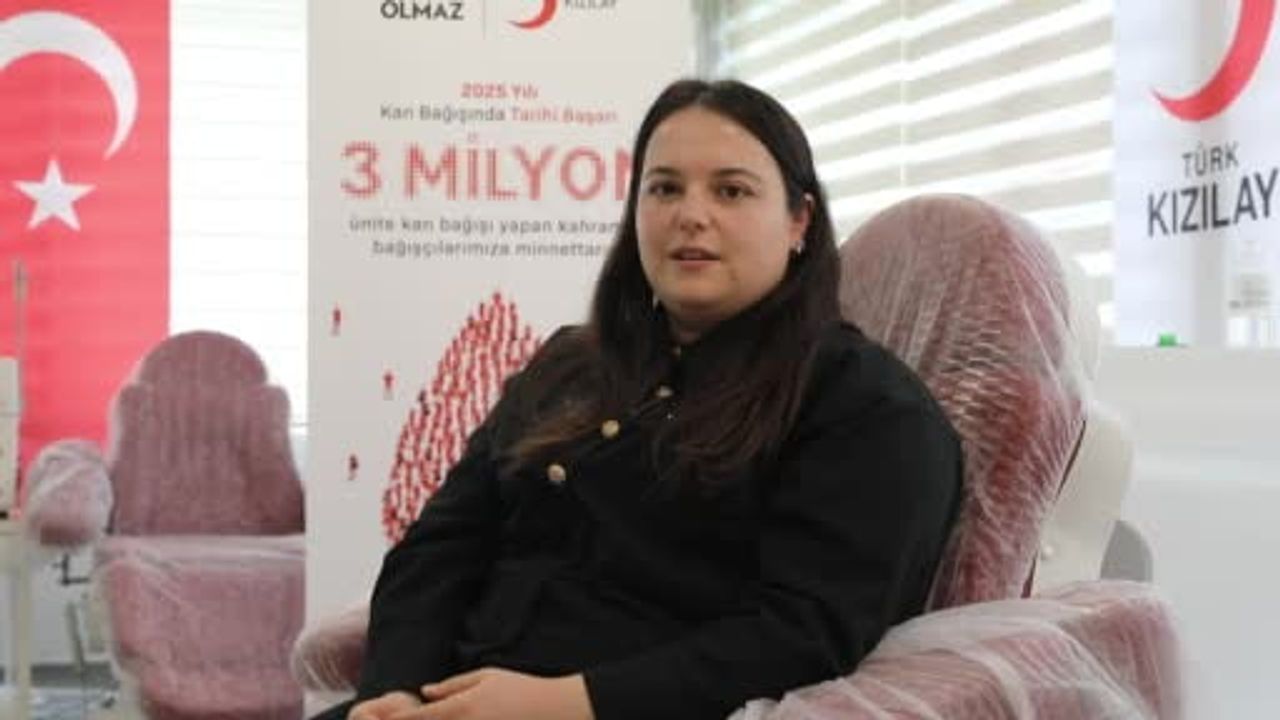 Türk Kızılay 2025'te Yıllık 3 Milyon Ünite Kan Bağışı Hedefini Gerçekleştirdi