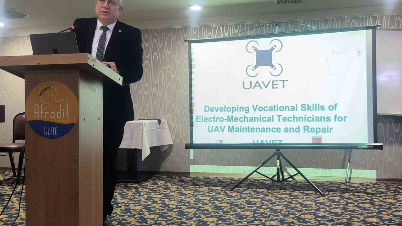 UAVET Projesi tamamlandı: İHA bakım ve onarım teknisyenlerinin mesleki becerileri güçlendirildi