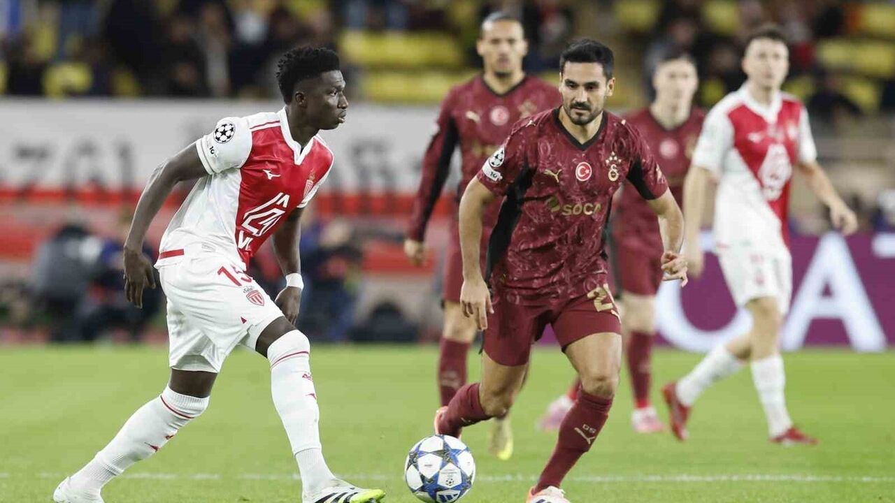 UEFA Şampiyonlar Ligi: Monaco 0 - Galatasaray 0 (İlk Yarı)