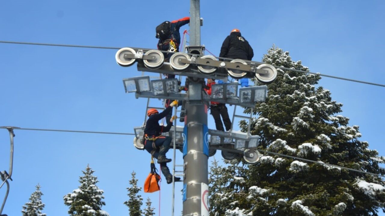 Uludağ'da Teleferik ve Telesiyej Kurtarma Tatbikatı: AFAD ve JAK Hazırlığı