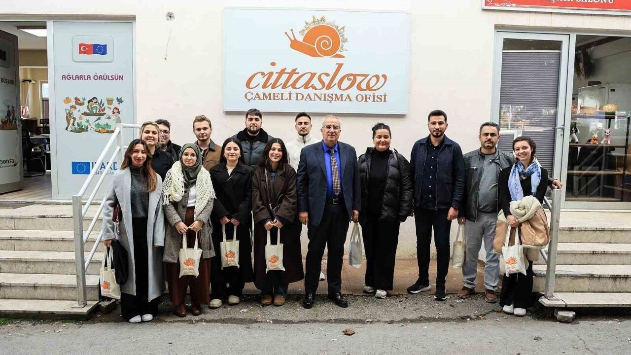 Üniversiteli öğrenciler, Cittaslow unvanlı Çameli’de sürdürülebilirliği yerinde inceledi