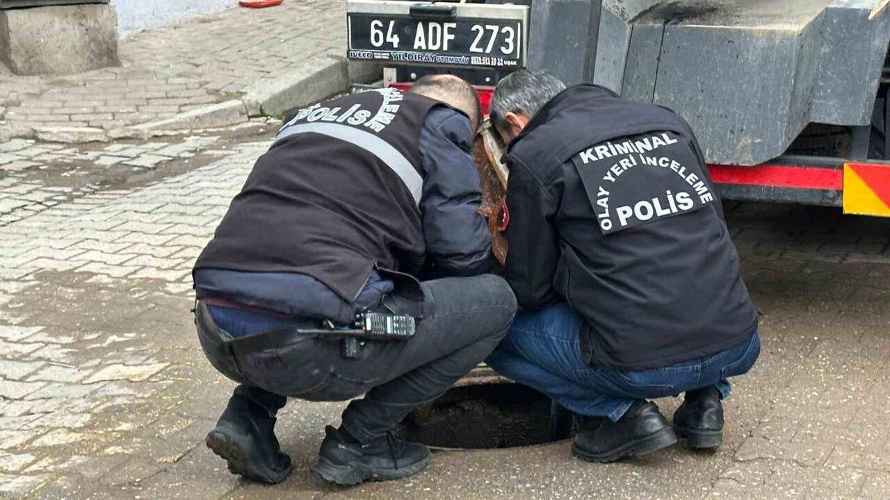 Uşak'ta kanalizasyonda cenin bulundu: polis inceleme başlattı