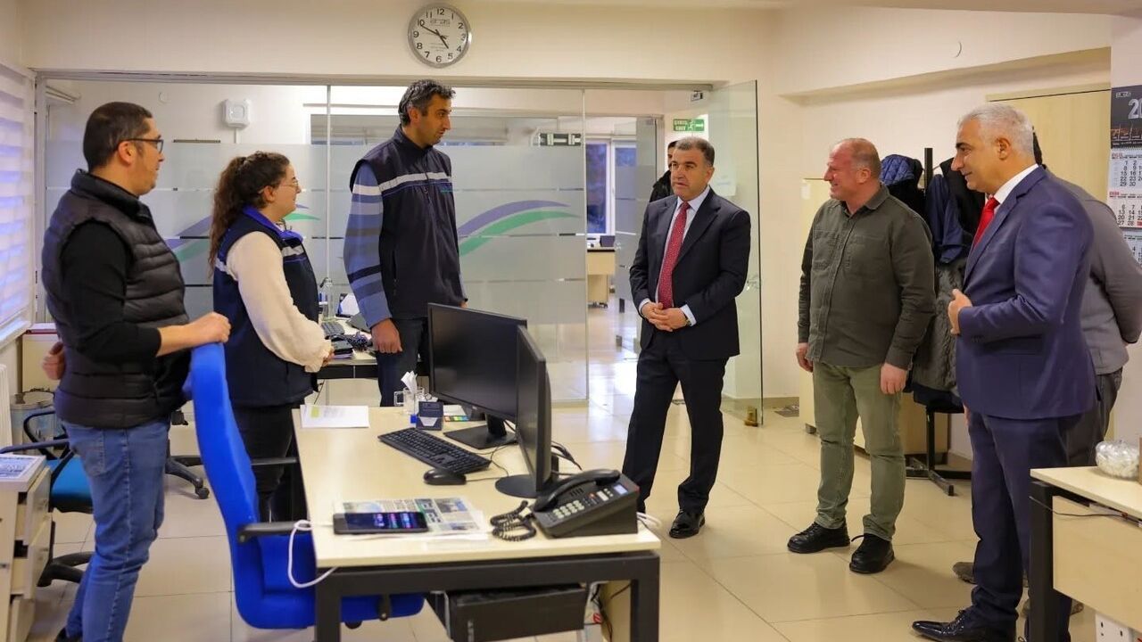 Vali Mustafa Eldivan, Aras Elektrik Dağıtım Bayburt Koordinatörlüğünü Ziyaret Edip Enerji Çalışmalarını İnceledi