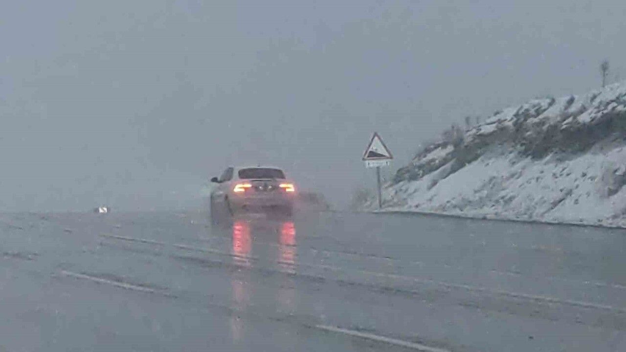 Van’da Kurubaş ve Güzeldere Geçitlerinde Kar ve Sis Trafiği Olumsuz Etkiledi