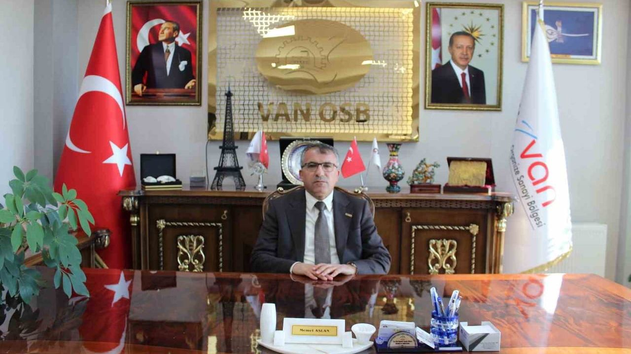Van OSB Başkanı Memet Aslan'dan 2026 Yeni Yıl Mesajı