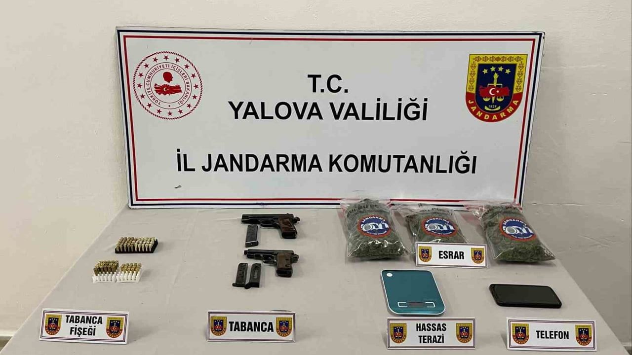 Yalova'da jandarma uyuşturucu operasyonu: 1 kişi tutuklandı