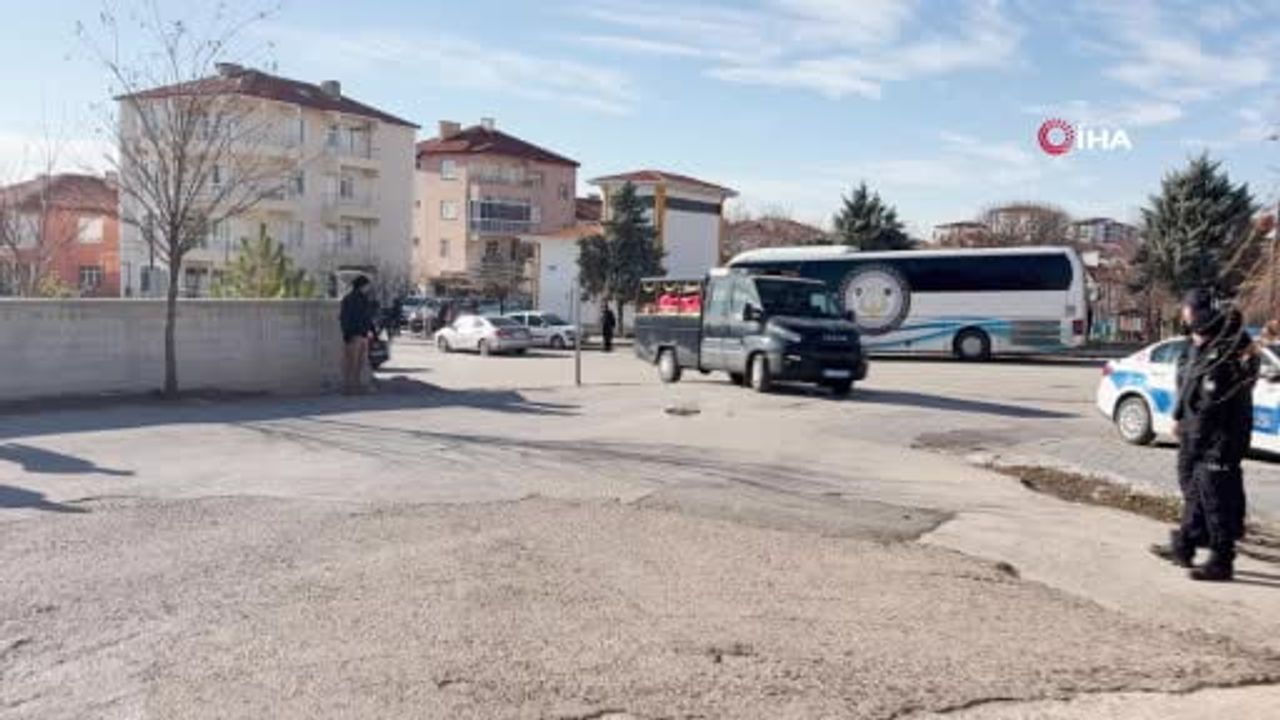Yalova'da şehit olan polis Yasin Koçyiğit Şereflikoçhisar'da son yolculuğuna uğurlandı