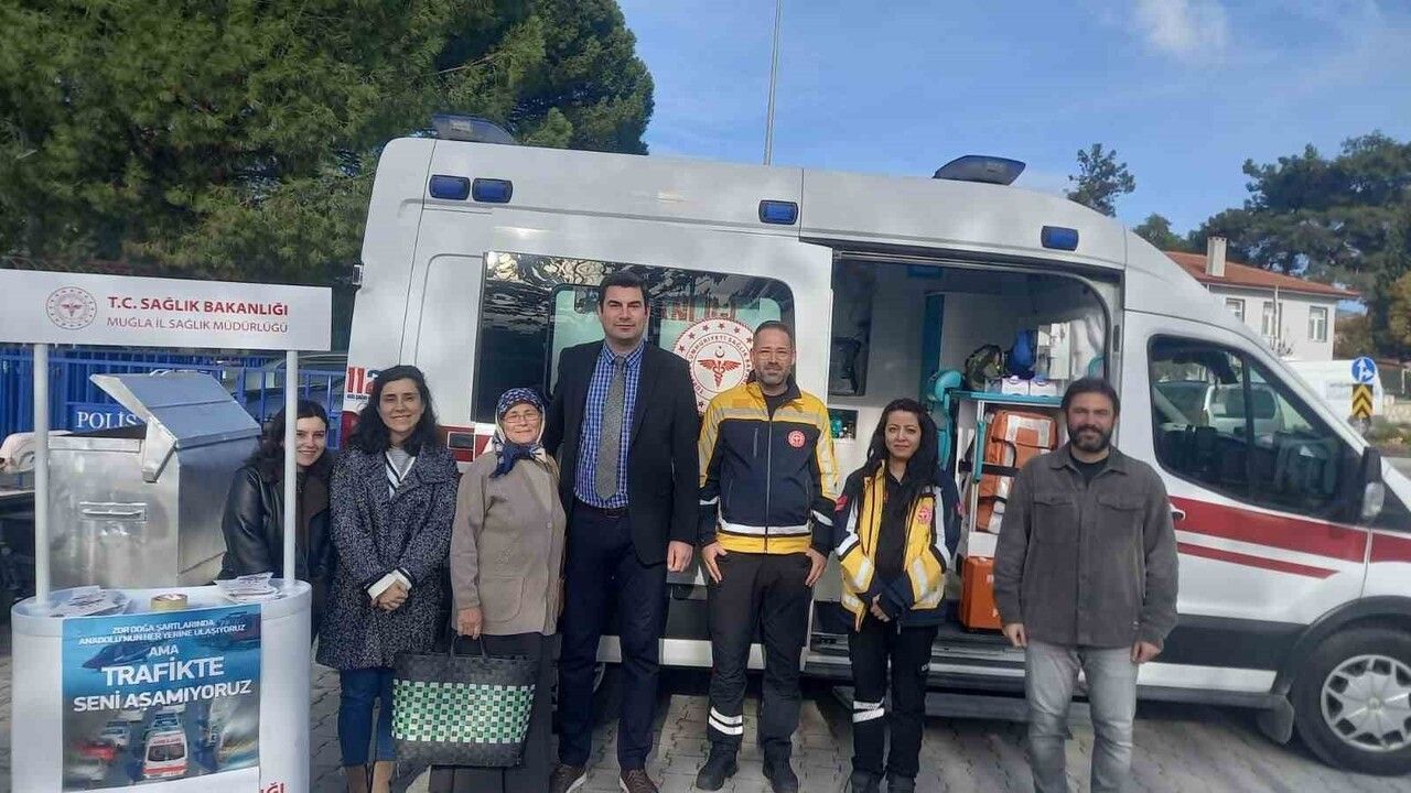 Yatağan’da Acil Sağlık Hizmetleri Haftası: Öğrencilere ambulans ve 112 eğitimi