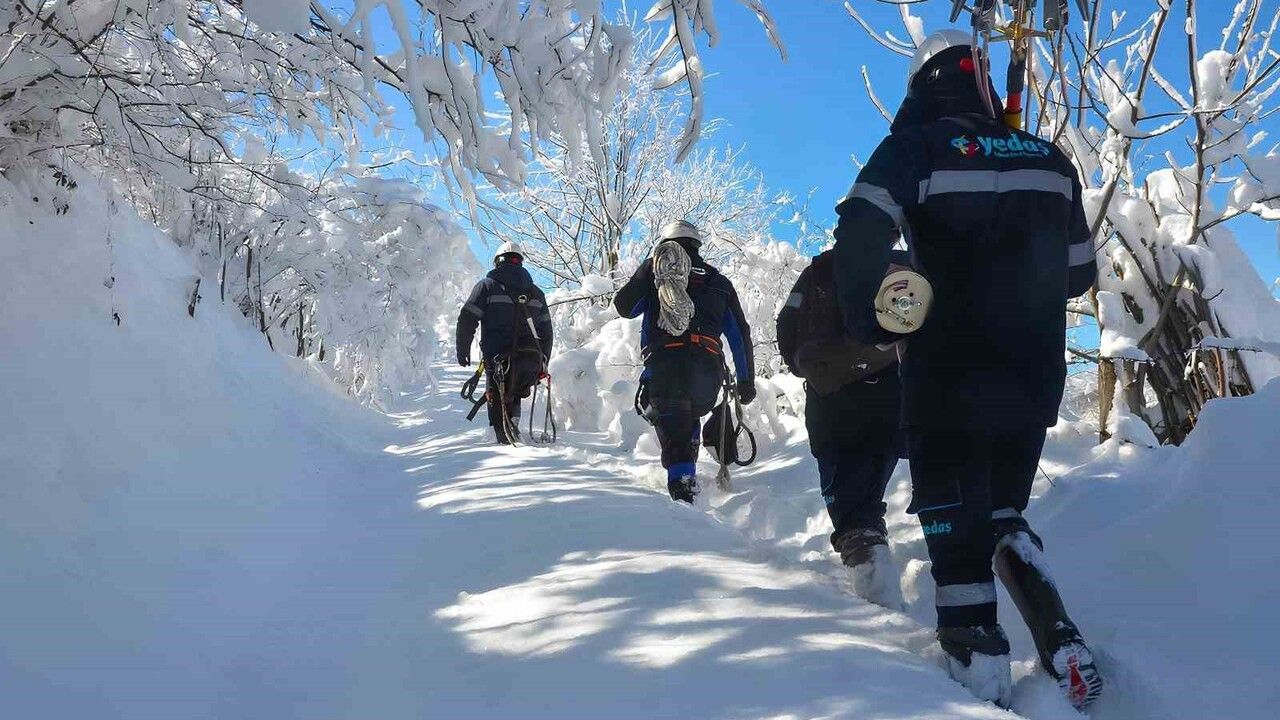 YEDAŞ, Samsun'da kış hazırlıklarını tamamladı: Kesintisiz enerji hedefi