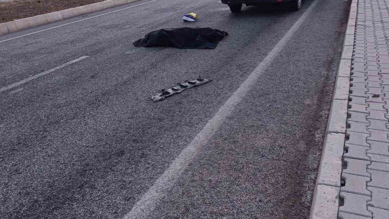 Yerköy'de otomobilin çarptığı yaya hayatını kaybetti