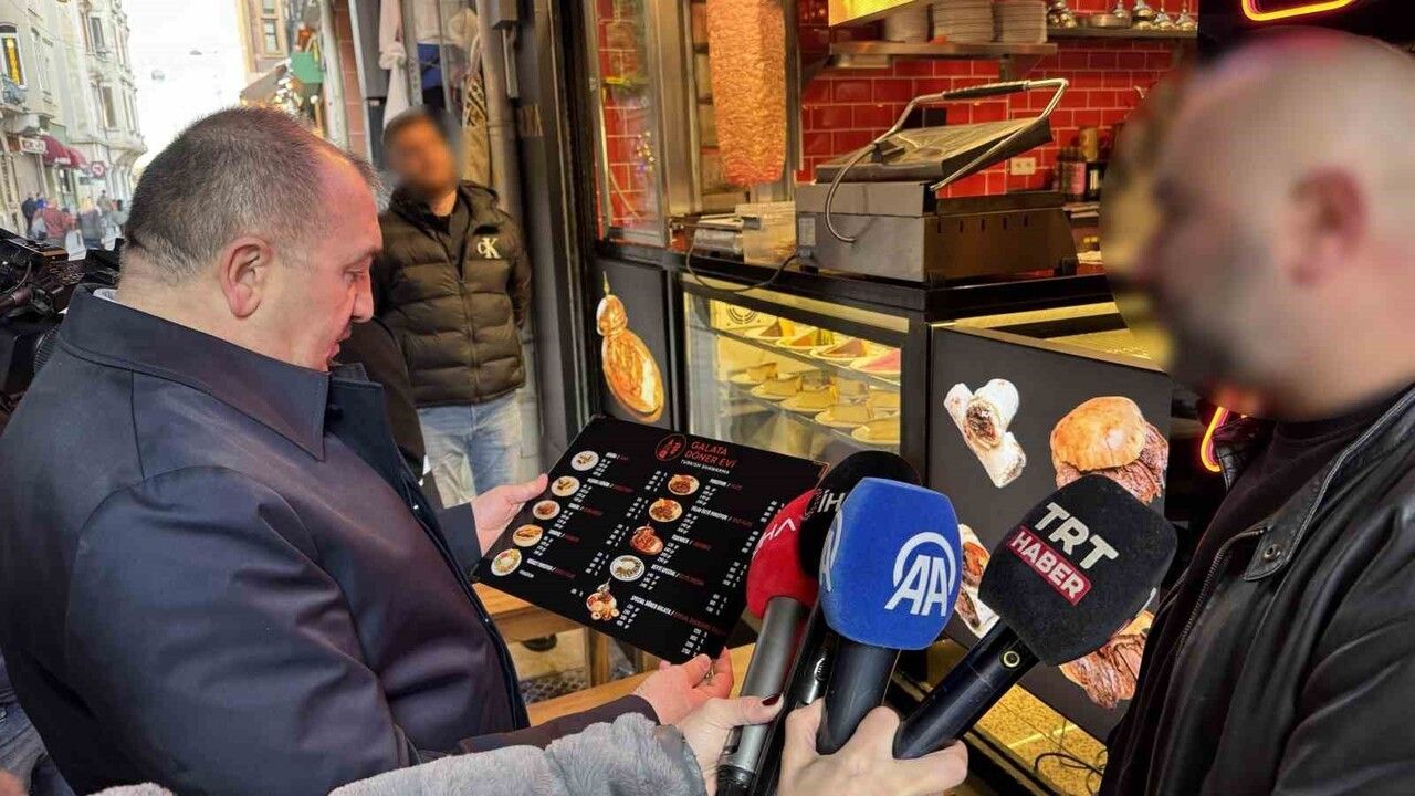 Yılbaşı öncesi İstanbul Caddesi’nde restoran ve kafelere fahiş fiyat denetimi