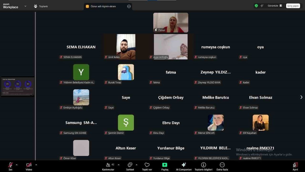 Yıldırım Belediyesi, çocuklarda konuşma bozuklukları için bilinçlendirme semineri düzenledi
