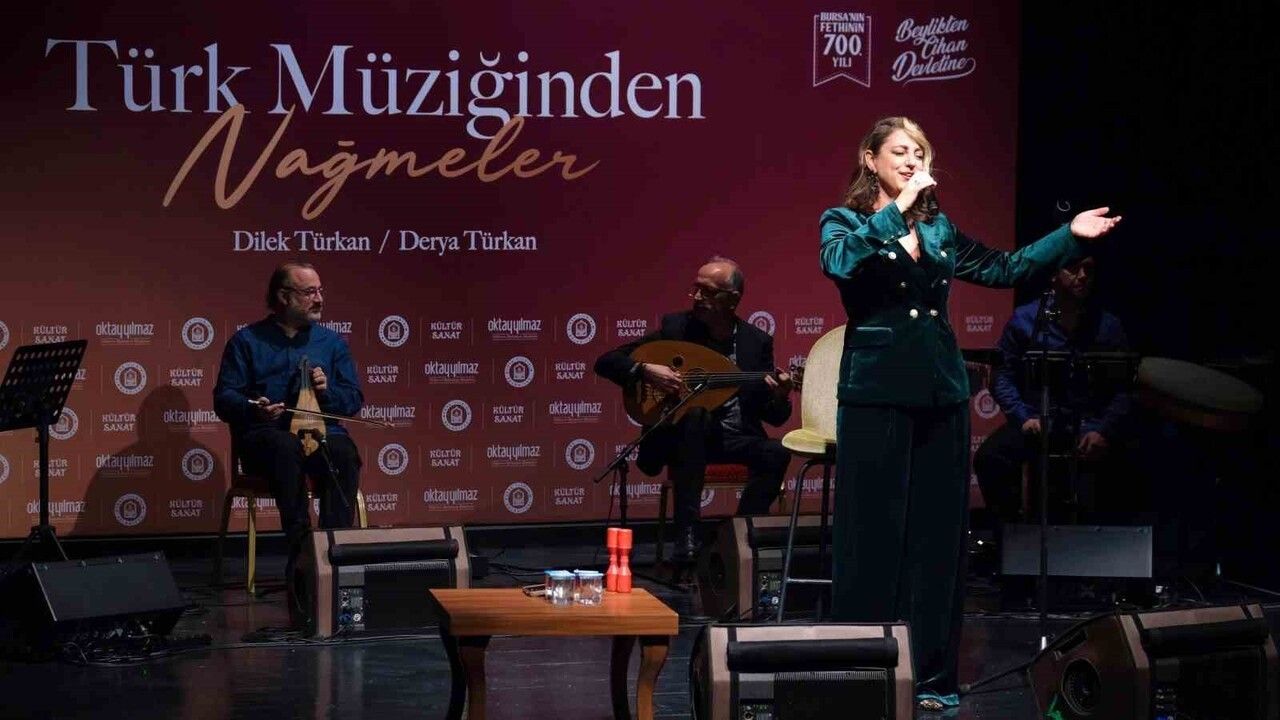 Yıldırım'da Türk Müziği Gecesi: Derya Türkan ve Dilek Türkan Konseri