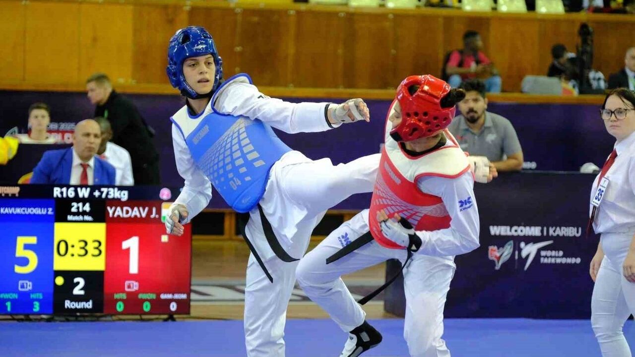 Zehra Begüm Kavukcuoğlu, Nairobi'de Dünya Ümitler Taekwondo Şampiyonu oldu