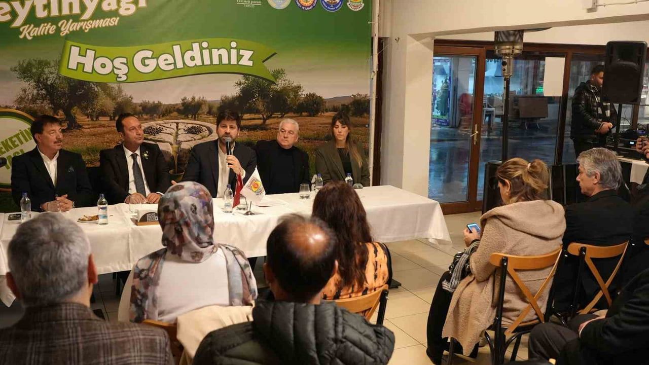 1. Tarsus Natürel Sızma Zeytinyağı Kalite Yarışması lansmanı: Tarsus zeytinyağı dünya standartlarına hazırlanıyor