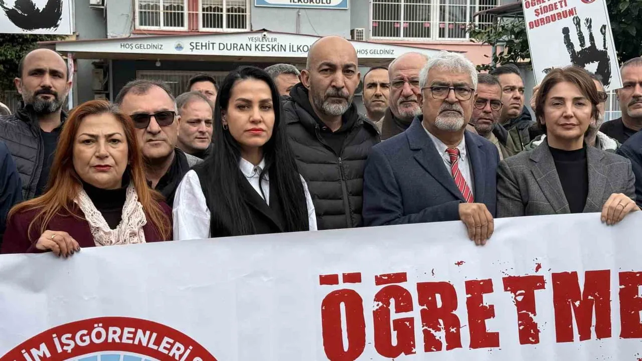 Adana'da öğretmene silahlı saldırı: 'Can güvenliğim tehlikeye atıldı'