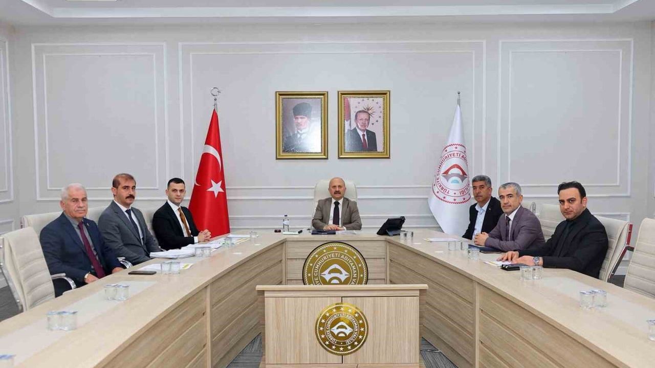 Adıyaman İl Özel İdaresi Encümen Toplantısı: Kırsal Yatırımların Yol Haritası Belirlendi