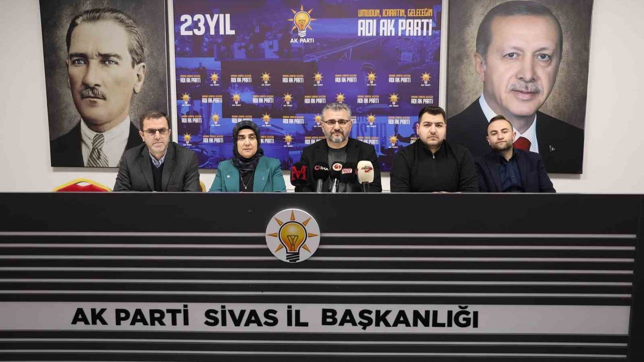AK Parti Sivas İl Başkanı Tanrıverdi: 7 ayda 6 bin 183 yeni üye, Sivas üye sayısı 113 bin 216’ya yükseldi