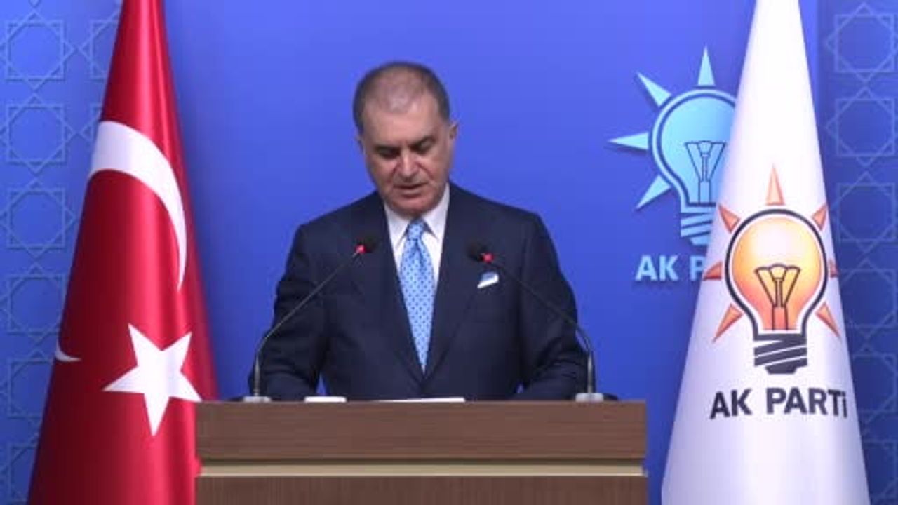 AK Parti Sözcüsü Ömer Çelik: Kobani’ye ilk aşamada 11 tır gönderildi, terör örgütlerine karşı duruş net