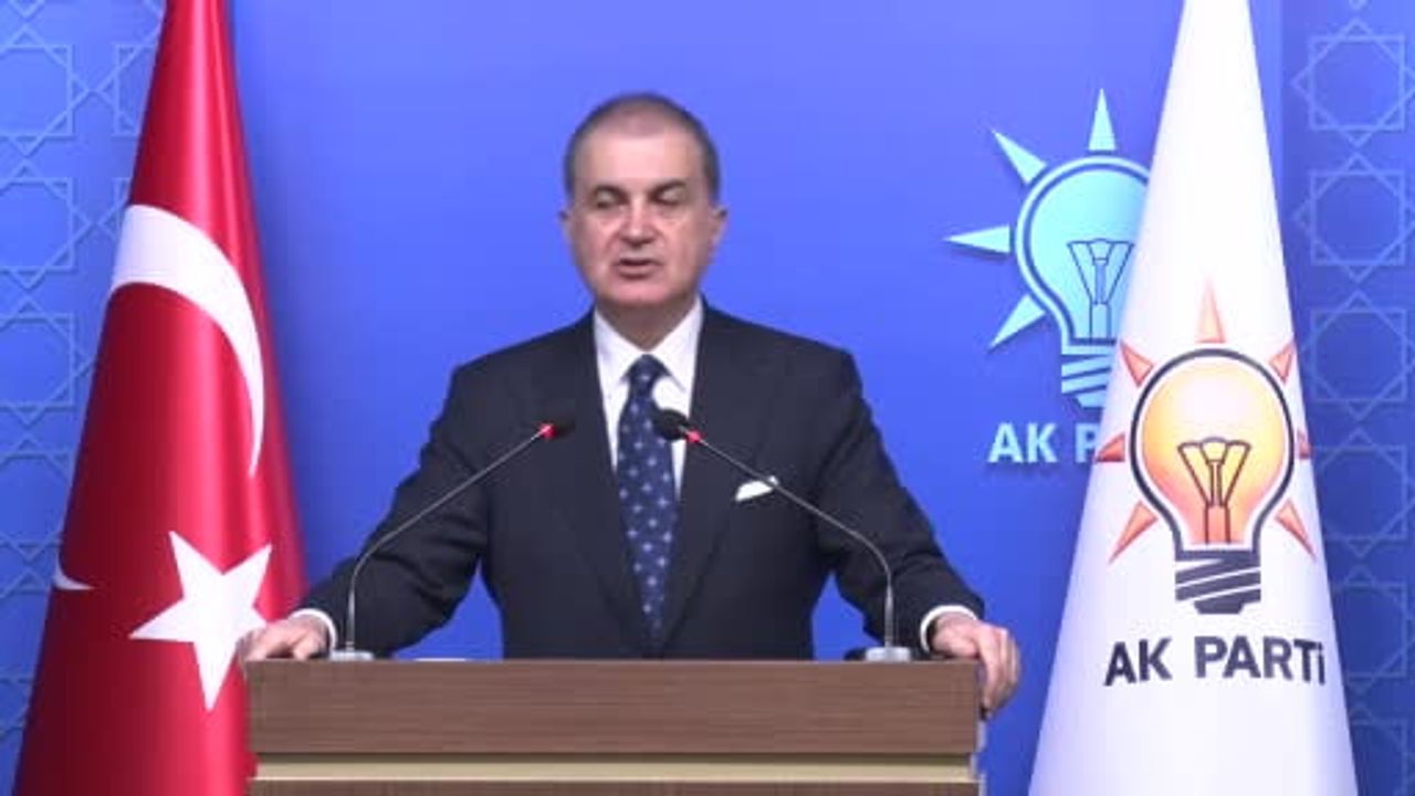 AK Parti Sözcüsü Ömer Çelik: SDG’nin Saldırıları Kürtlerin Güvenliğini Tehlikeye Atıyor, Bu Bir Arap‑Kürt Çatışması Değil