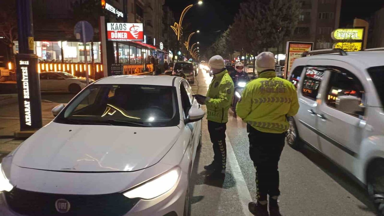 Aksaray'da 164 personelle 'Huzurlu sokaklar' uygulaması