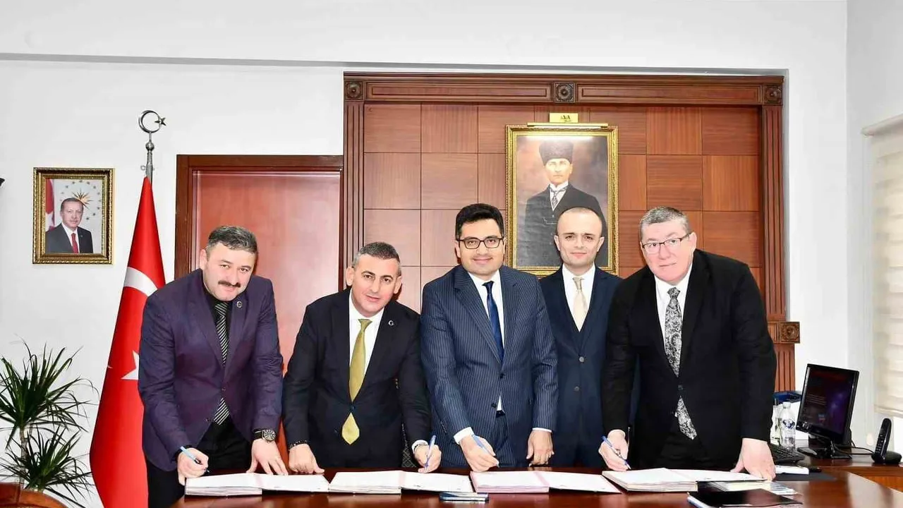 Alaplı'da denetimli serbestlik yükümlülerinin topluma kazandırılmasına ilişkin protokol imzalandı