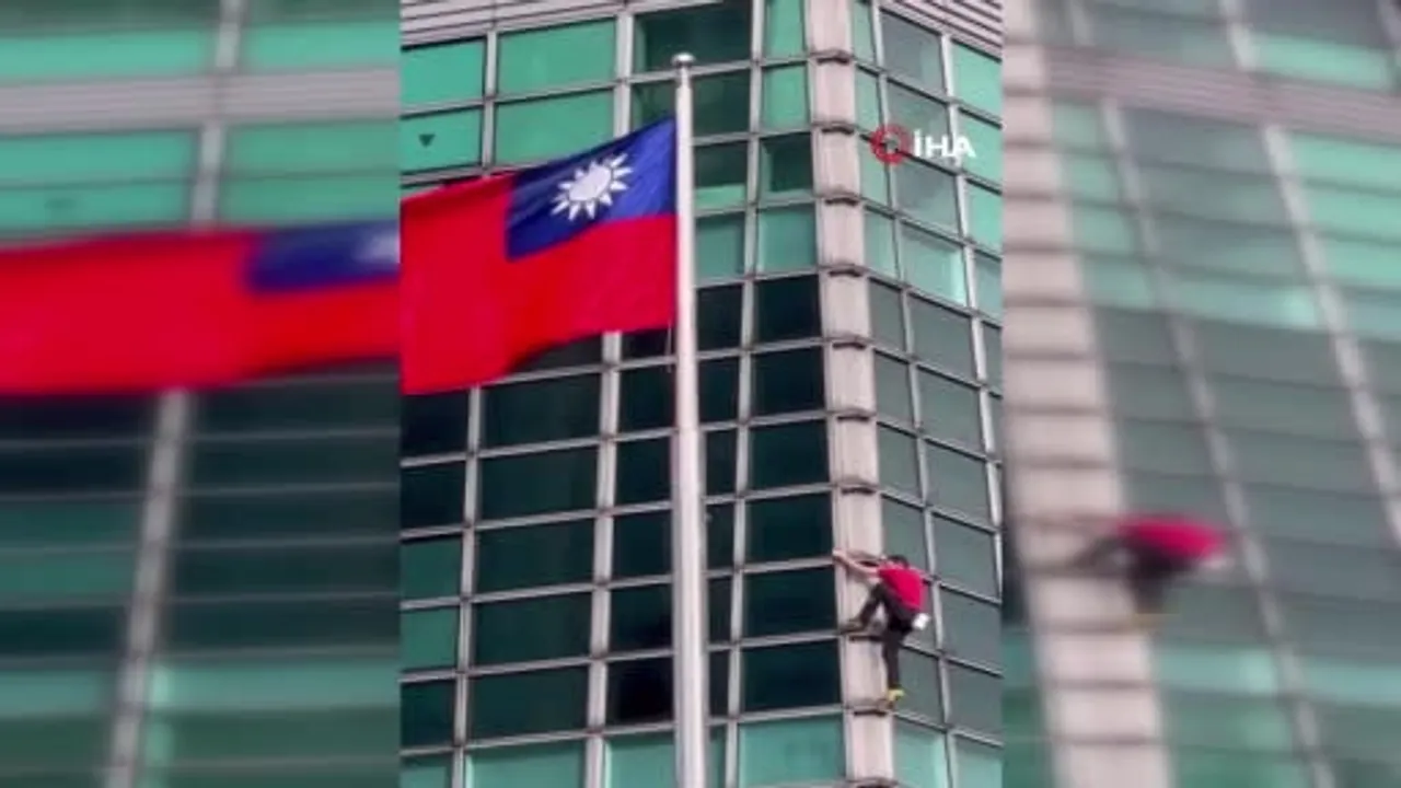 Alex Honnold, Taipei 101'i halatsız tırmanışla 1 saat 31 dakikada tamamladı