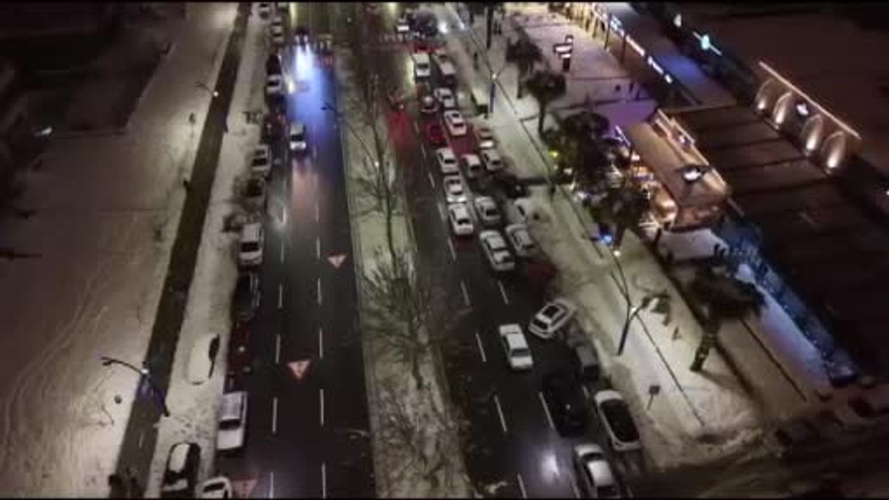 Alpedo, Kahramanmaraş'ta 1 ton sıcak salep ücretsiz ikram etti