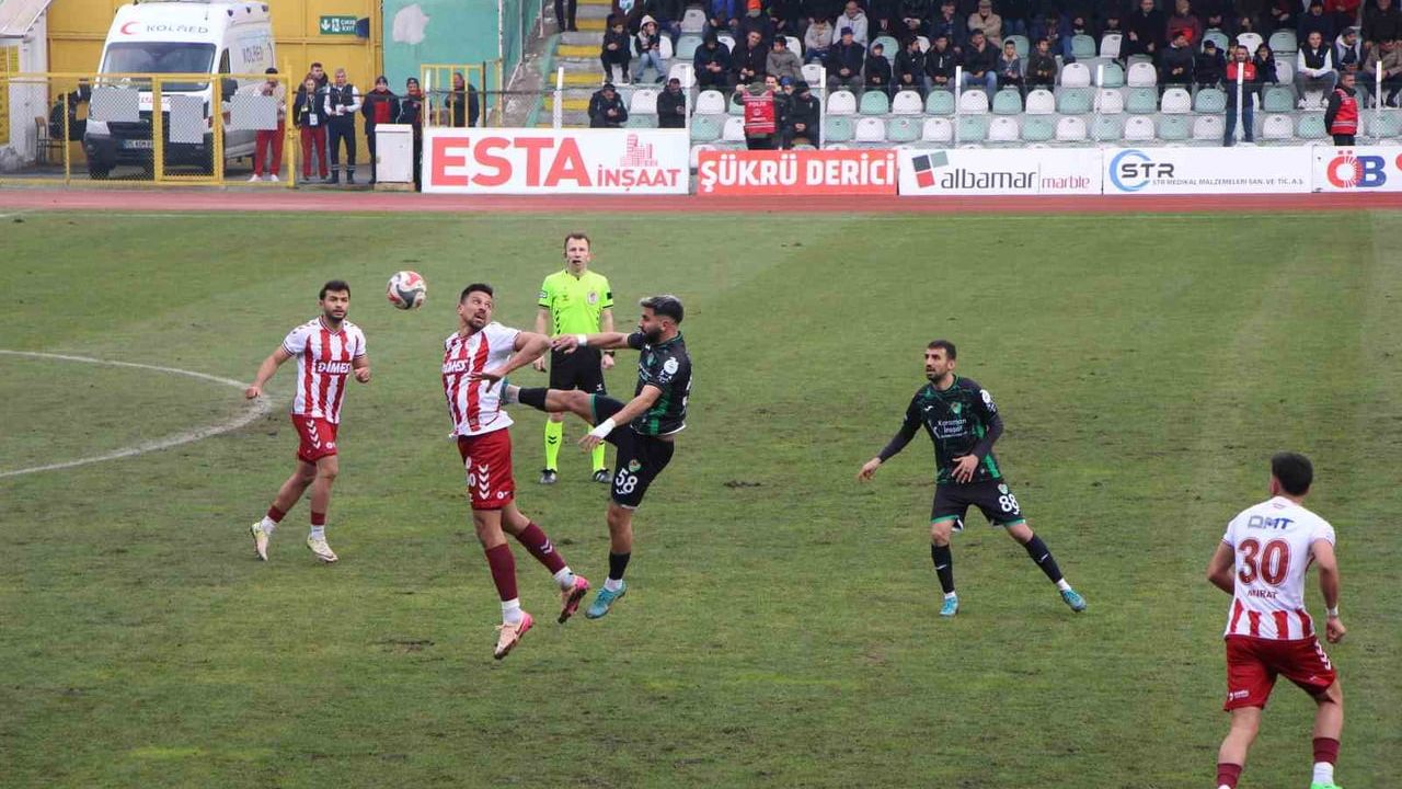 Amasyaspor 1-1 Tokat Belediyespor — Mercan Dilli sonradan skoru eşitledi