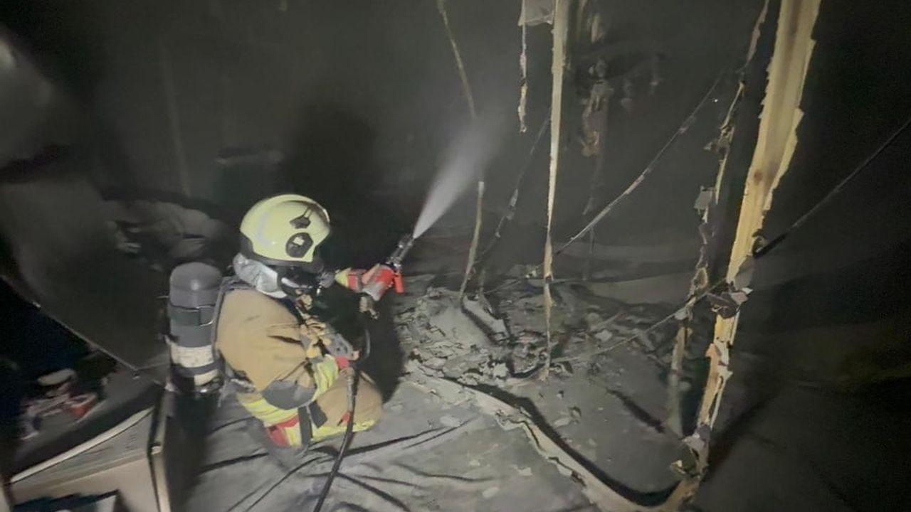 Antakya Bağrıyanık Mahallesi'nde müstakil ev yangını kontrol altına alındı