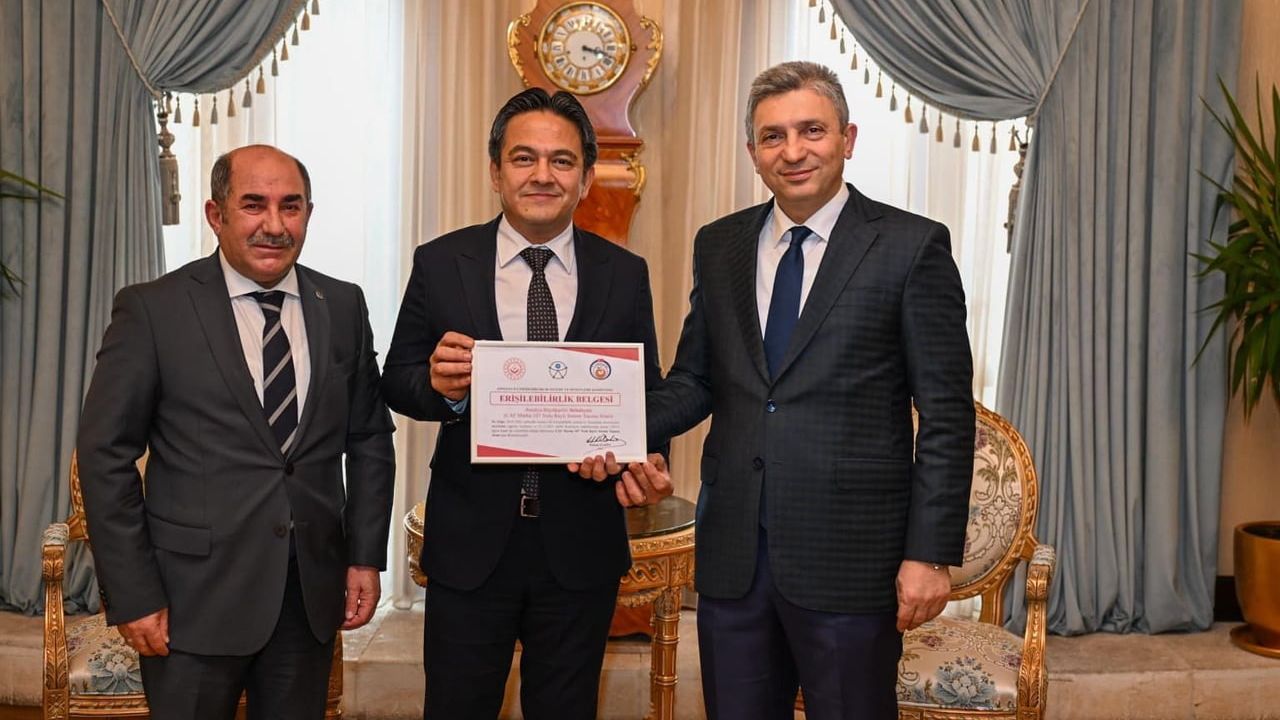 Antalya'da erişilebilirlik güçleniyor: 13 Uluslararası Erişilebilirlik Belgesi törenle verildi