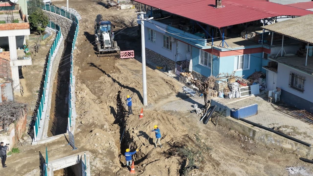 ASKİ'den Nazilli Sailer Mahallesi'ne 12 milyon TL'lik kanalizasyon hattı yatırımı