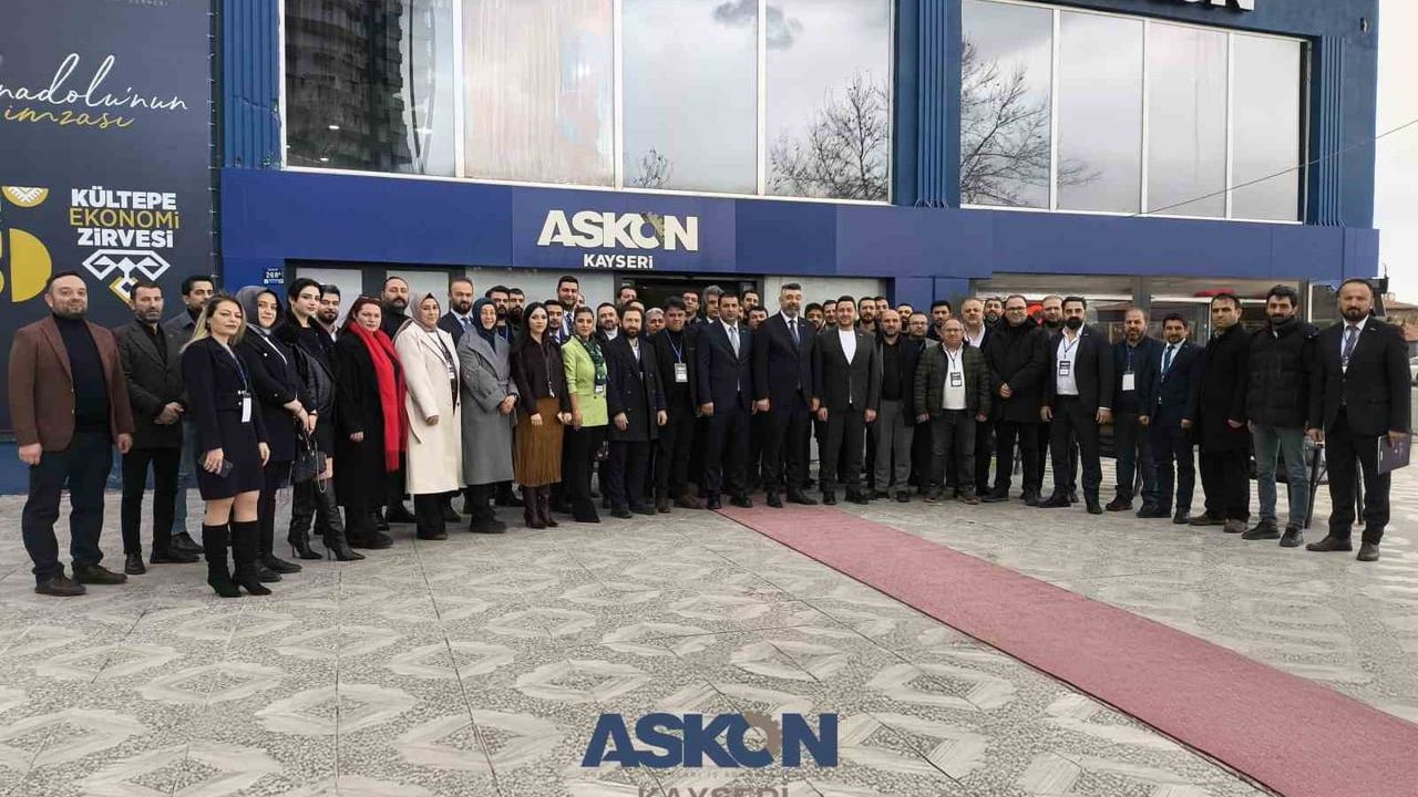 ASKON Kayseri Şubesi'nde İlker Barlı yeniden başkan seçildi