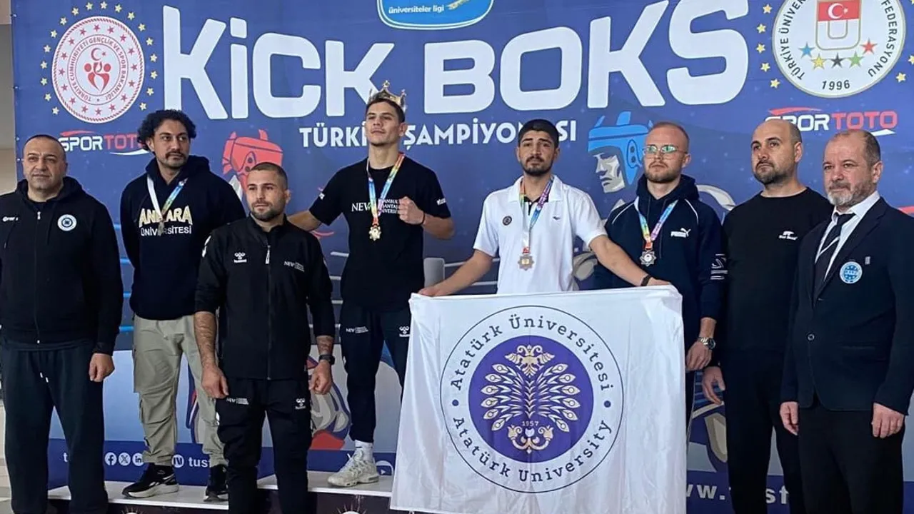 Atatürk Üniversitesi ulusal arenada sportif başarısını sürdürüyor
