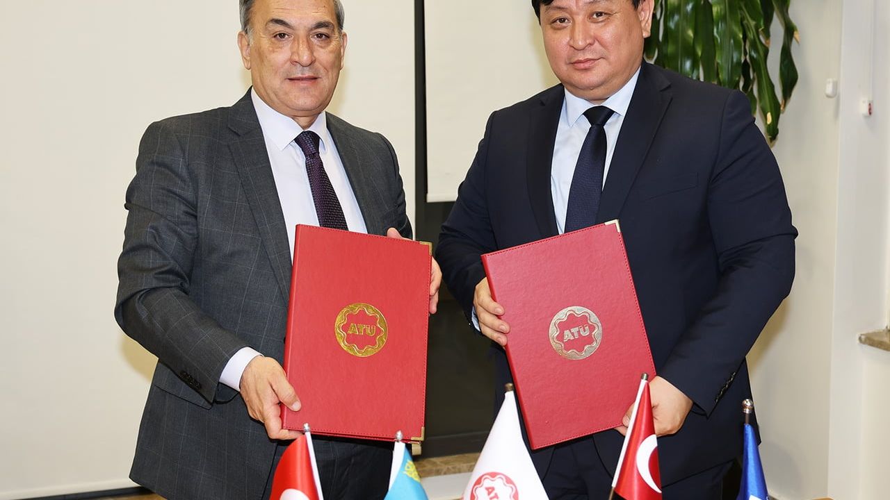 ATÜ ve Kazakistan Sivil Havacılık Akademisi arasında akademik iş birliği görüşmesi