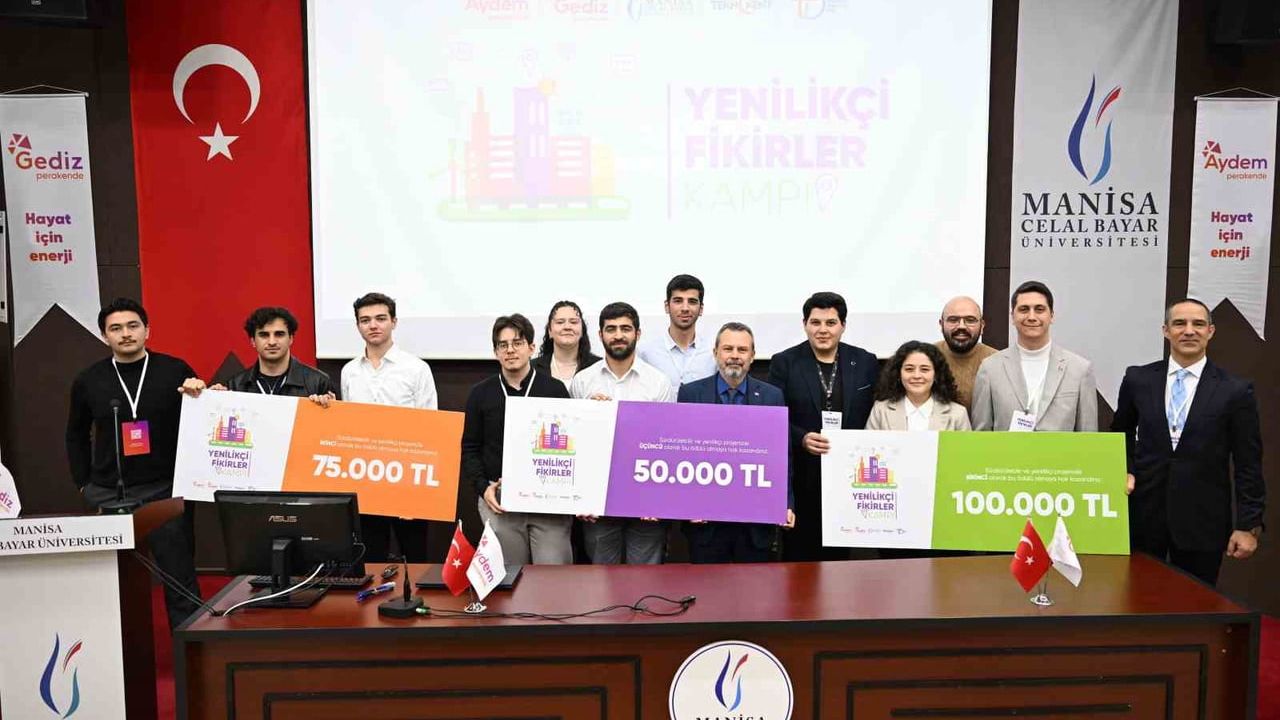 Aydem Perakende ve Gediz Perakende Yenilikçi Fikirler Kampı: Üniversite Projeleri Enerji ve Dijitalleşmede Ödüllendirildi