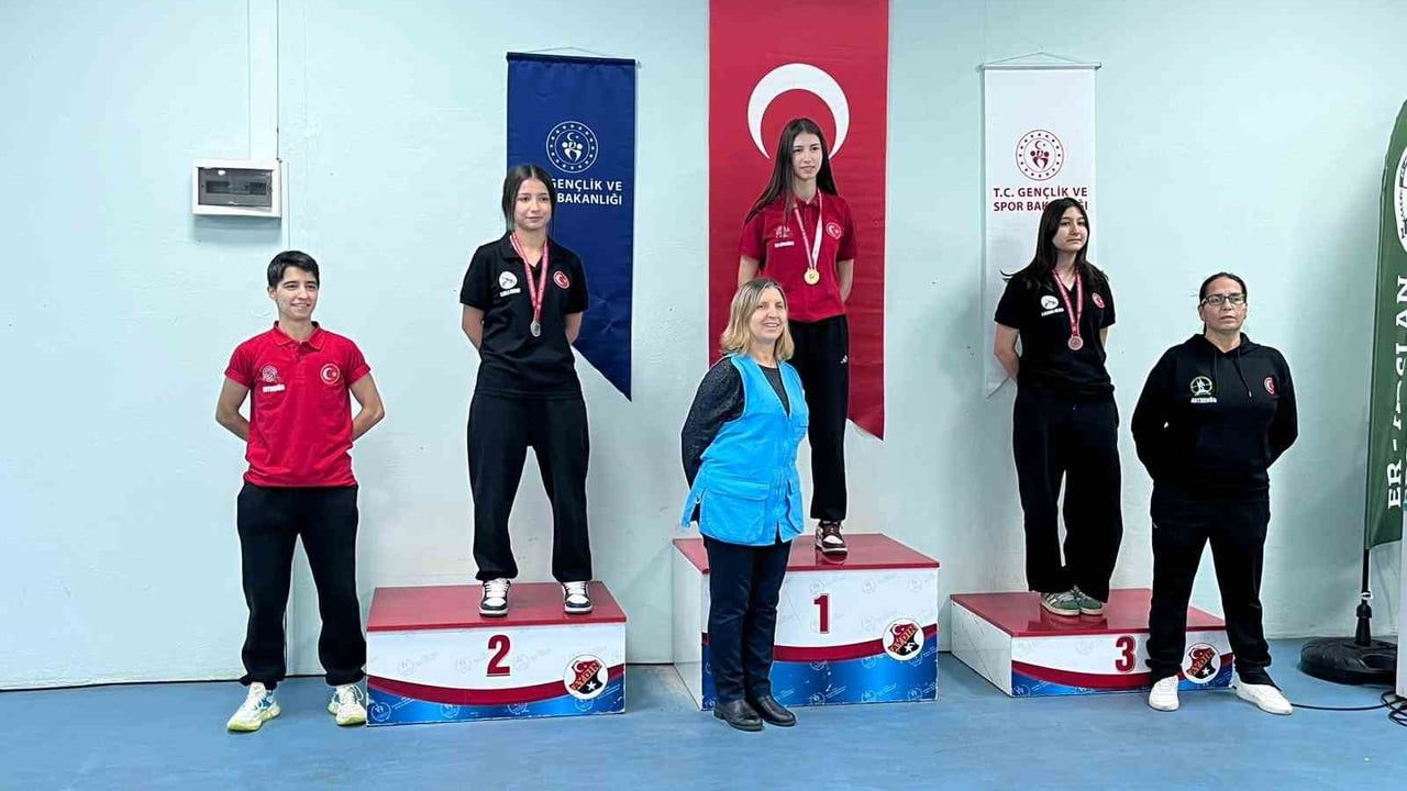 Aydın'da Havalı Silahlar İl Şampiyonası tamamlandı — 35 sporcu yarıştı