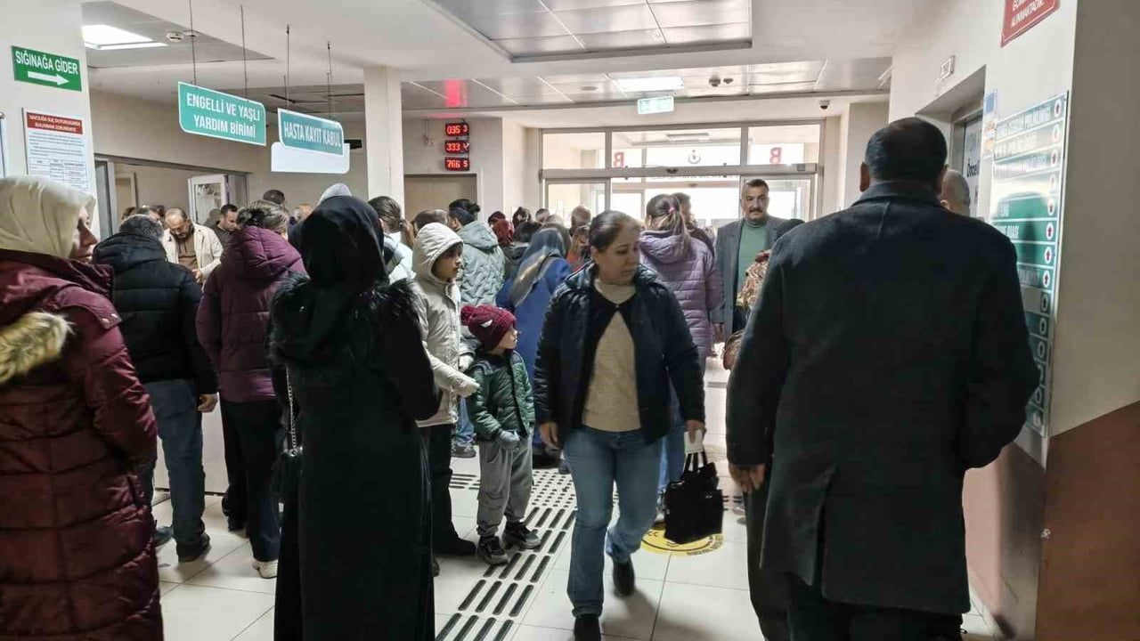 Aydın’da soğuk hava hastanelere başvuruları artırdı: Atatürk Devlet Hastanesi'nde yoğunluk