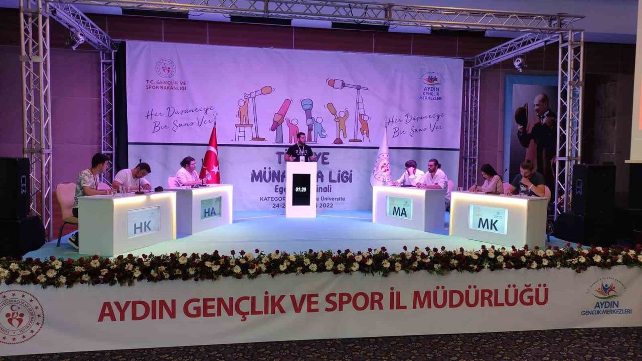 Aydın'da Türkiye Münazara Ligi Başvuruları Başladı — 31 Mart 2026'ya Kadar